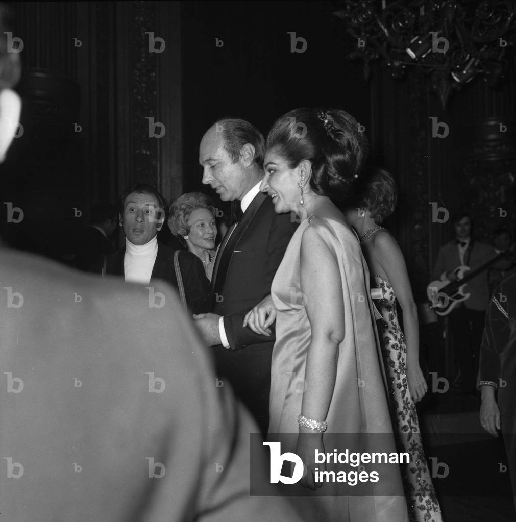 Immagine di Fotografia "Maria Callas" 1969 di Giovanni Coruzzi, b/w
