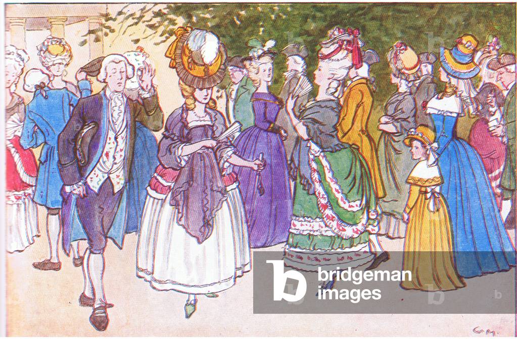 The dresses of long ago by George Morrow