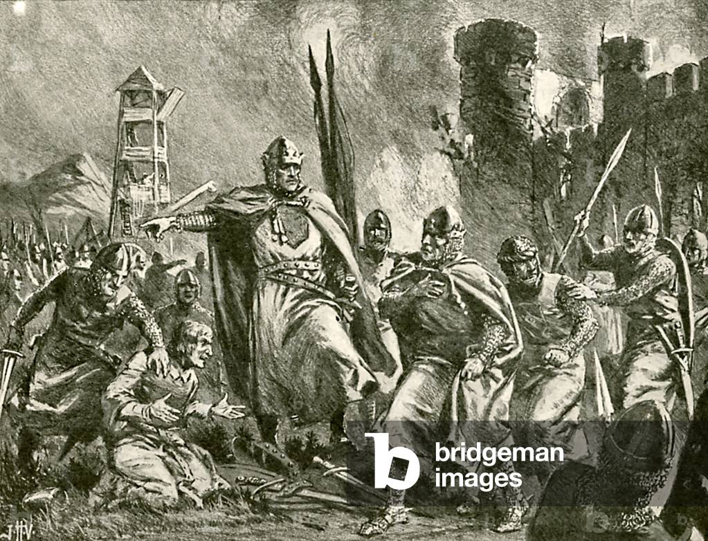 König Heinrich II. (Litho)