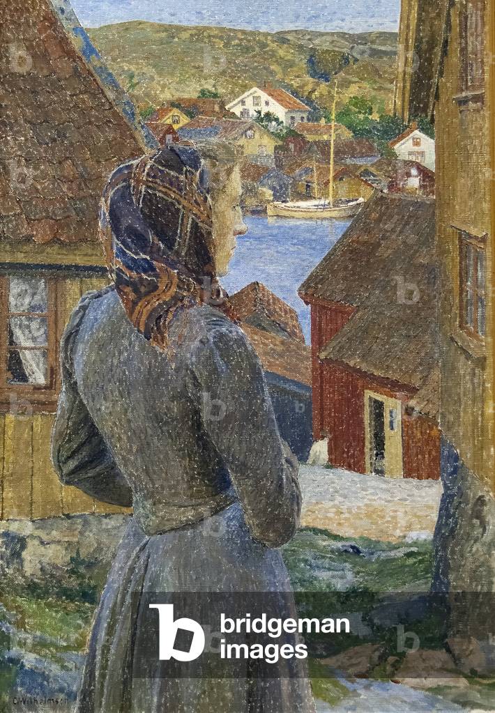 Immagine di Dipinto "Eventide" 1903 di Carl Wilhelm Wilhelmson