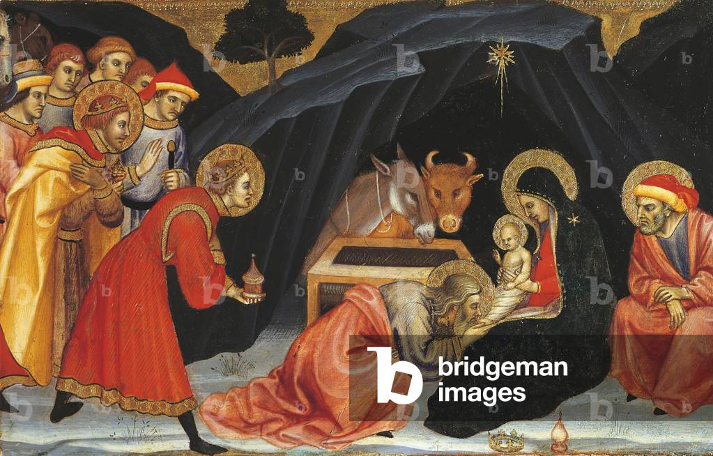 Image of Adoration of the Magi, by Taddeo di Bartolo (ca 1363-1422) by ...