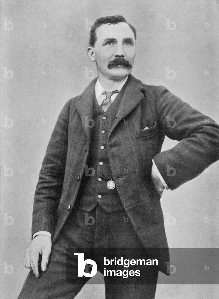 Tom Richards-ritratto del leader/conduttore del coro gallese