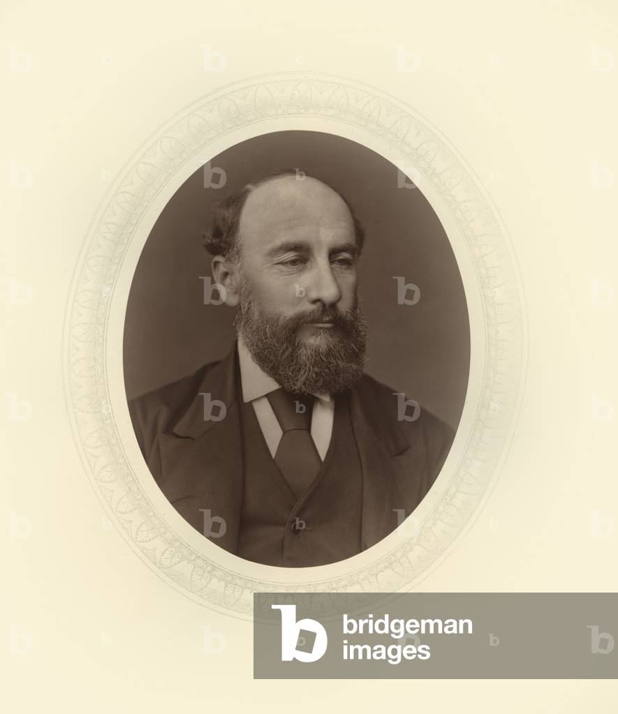 Immagine di Fotografia "Sir George Strong Nere (foto in b/n)" 1877 di Lock and Whitfield, b/w