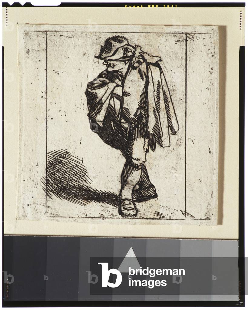 Man with One Hand Thrust into His Doublet (etching)