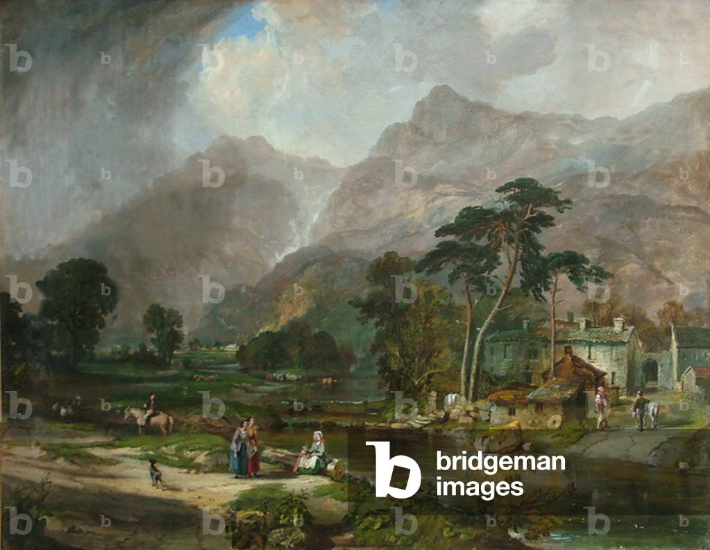 Borrowdale, 1846 (olio su tela)