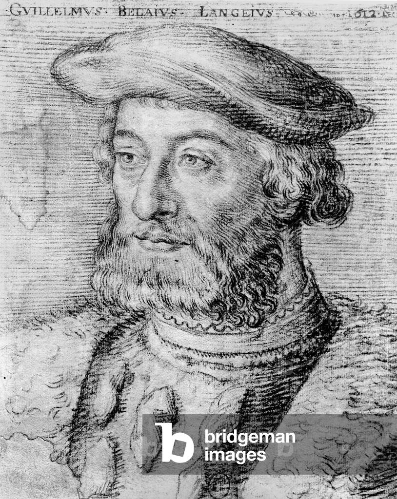 Immagine di Incisione "Guillaume du Bellay (incisione)" 1501 di French School, b/w
