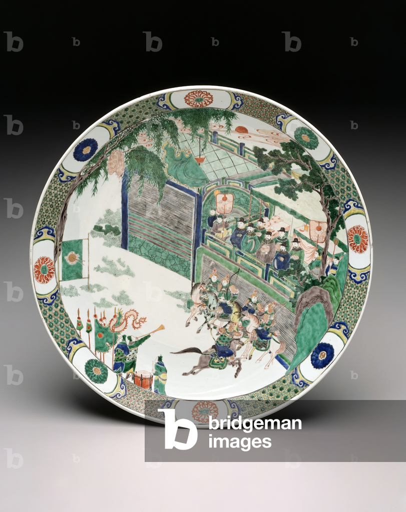 Charger c.1700-1720 by Chinese Artist