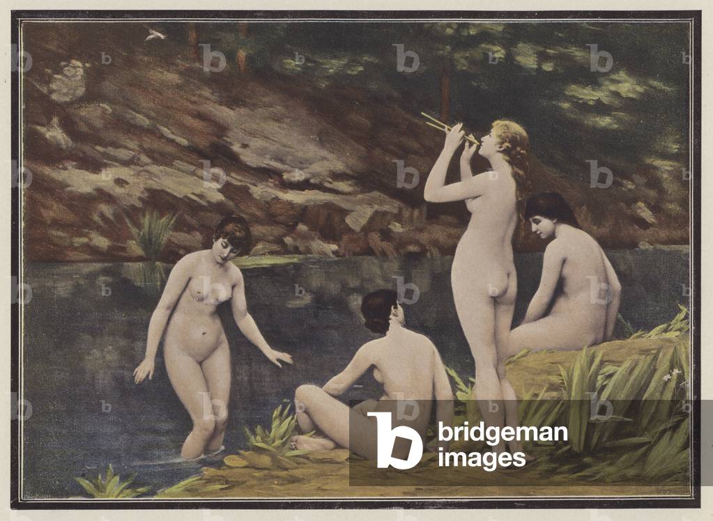 "Ninfe (colore lito)" 1901 di Emmanuel Benner