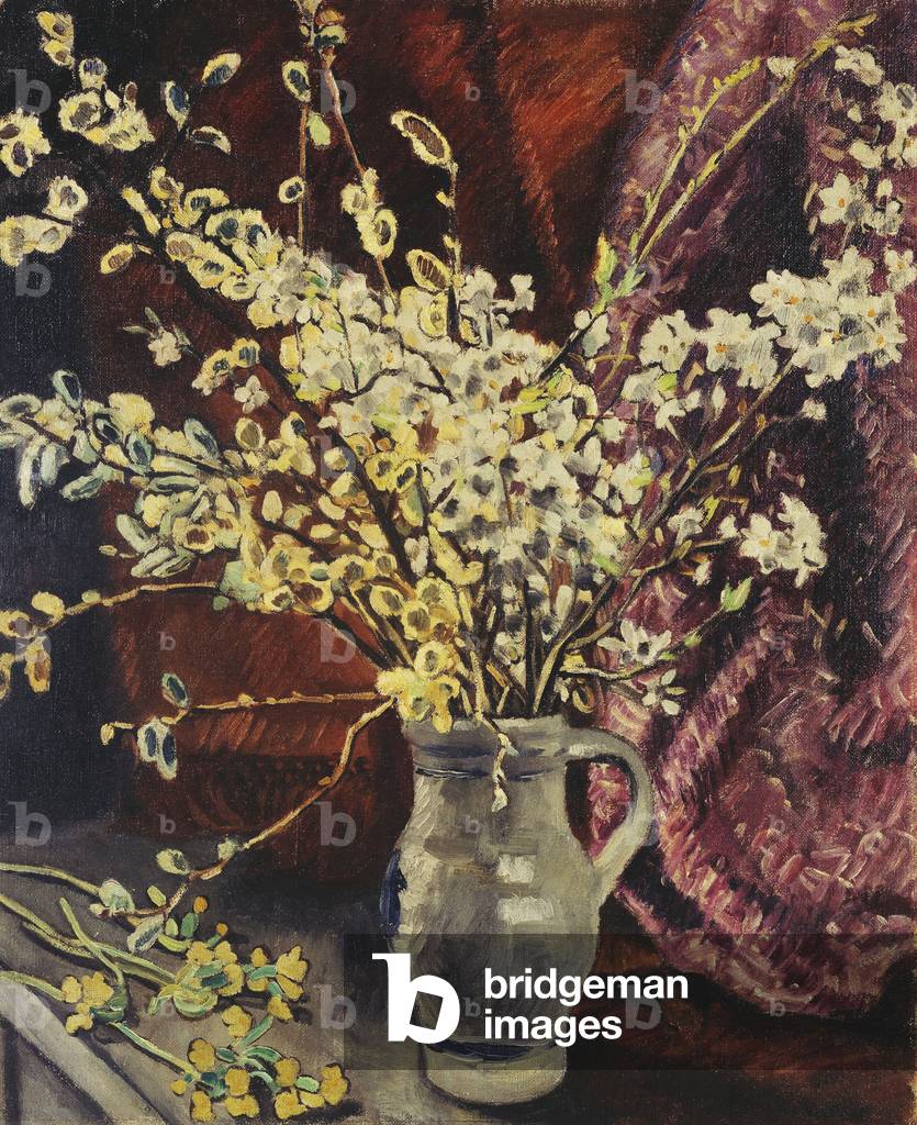 Immagine di Dipinto "Brocca di rami fioriti; Cruche de Branchi Fleuries", 1929 di Louis Valtat