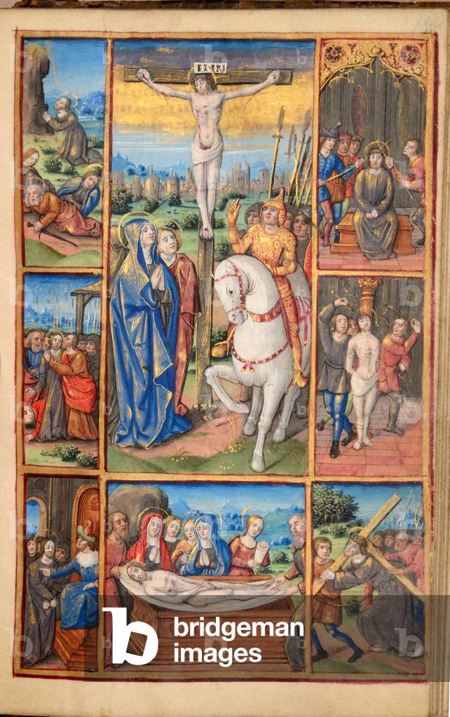 "Ms 45 fol.104r La Passione", c.1500 di French School