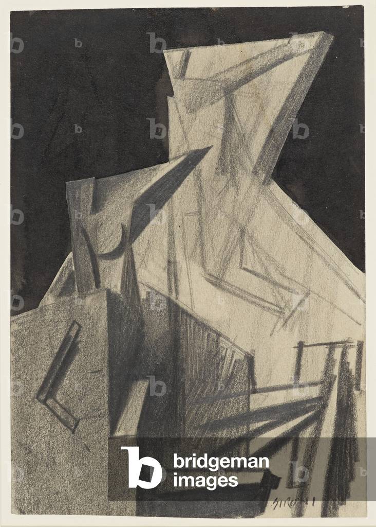 Architecture imaginaire, 1933 (circa) (dessin)