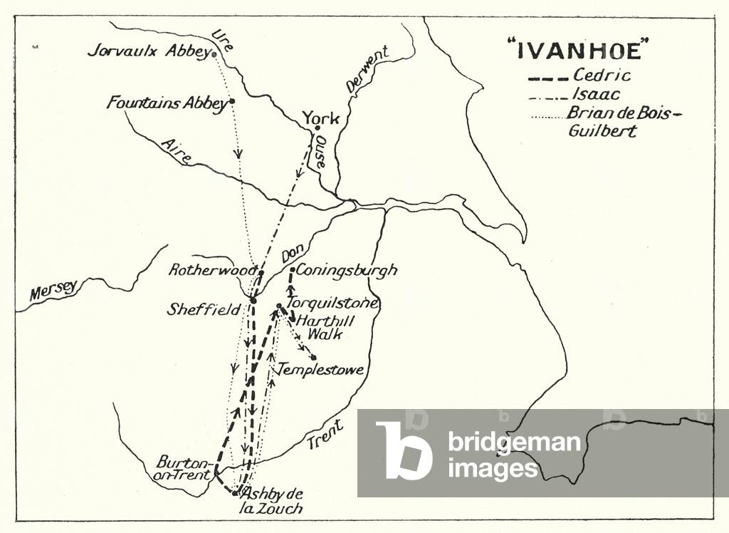 Ivanhoe (litho)