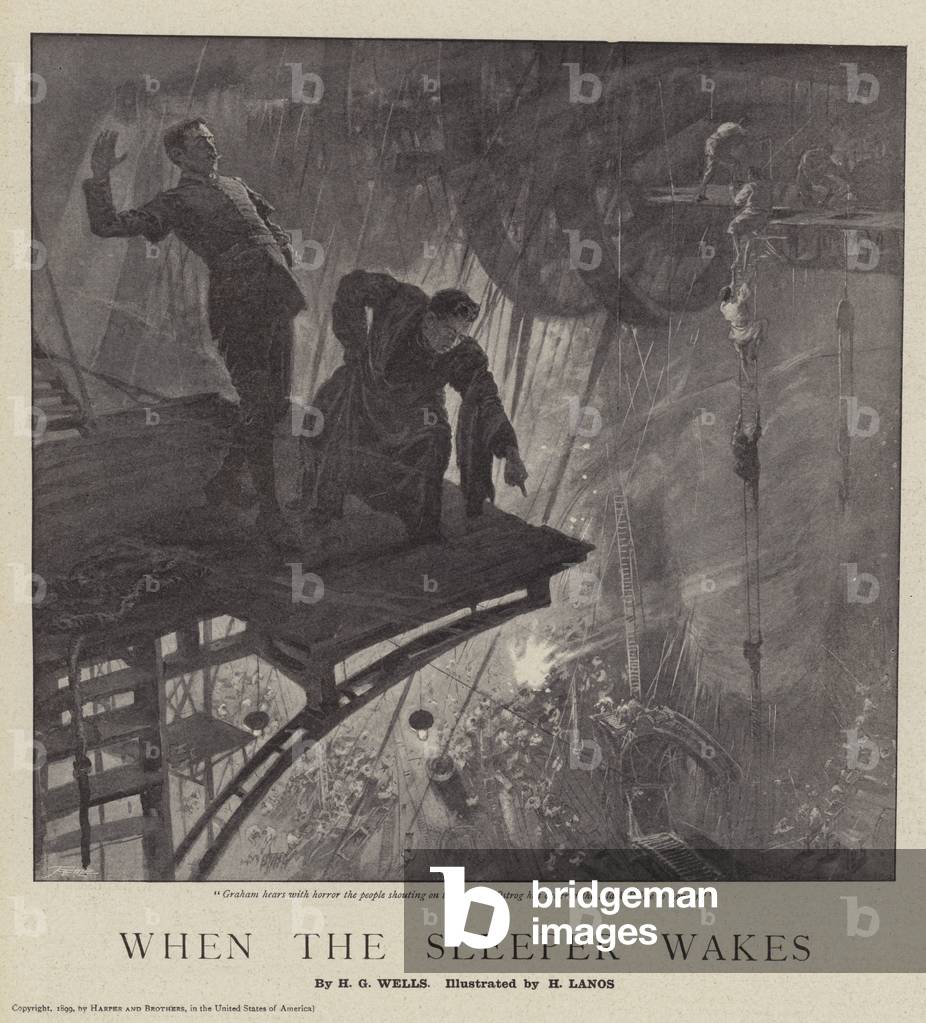 Wenn der Schläfer wacht (Litho)