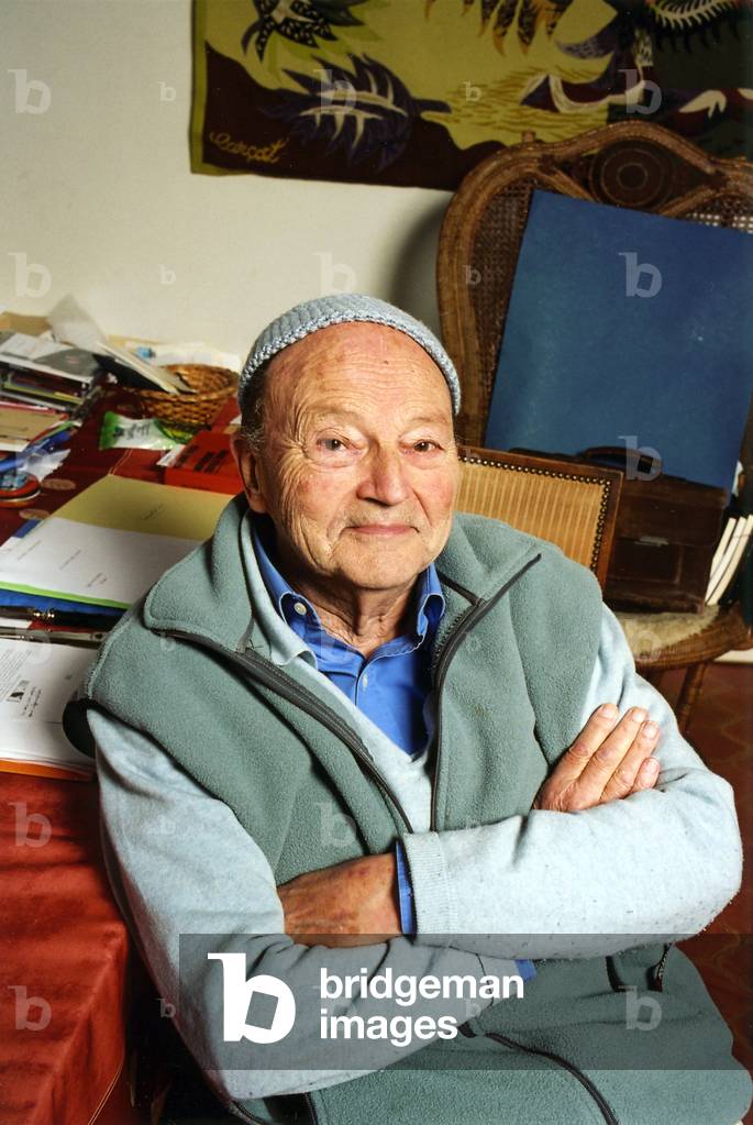 Image de Photographie représentant Michel Tournier par Louis Monier