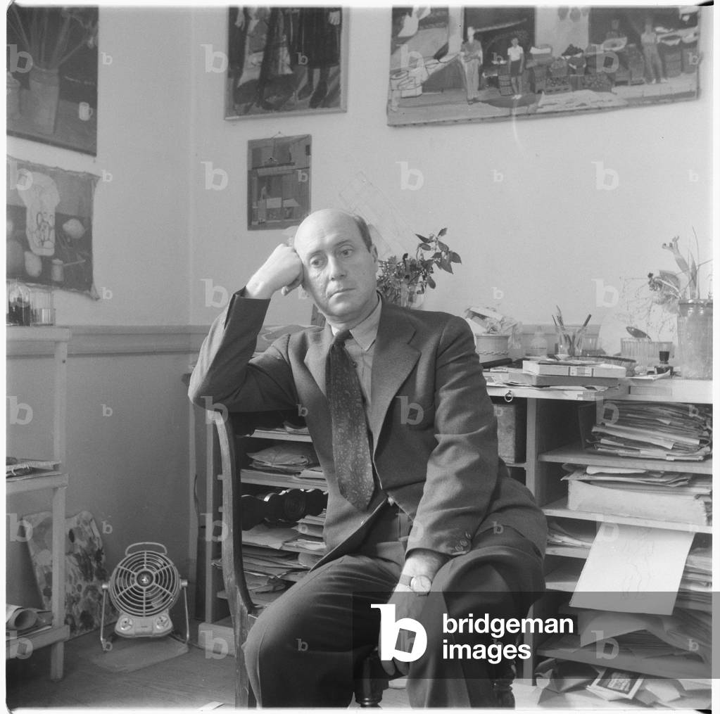 Image of Photography depicting Yannis Tsarouchis by John Deakin, b/w