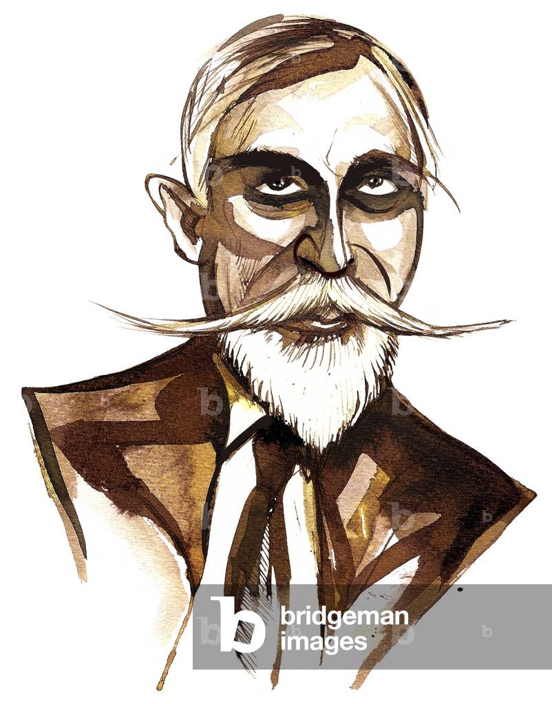 "Paul Dukas - caricatura" di Neale Osborne