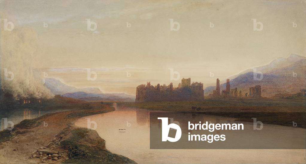 Neath Abbey, Glamorganshire (w/c on paper)