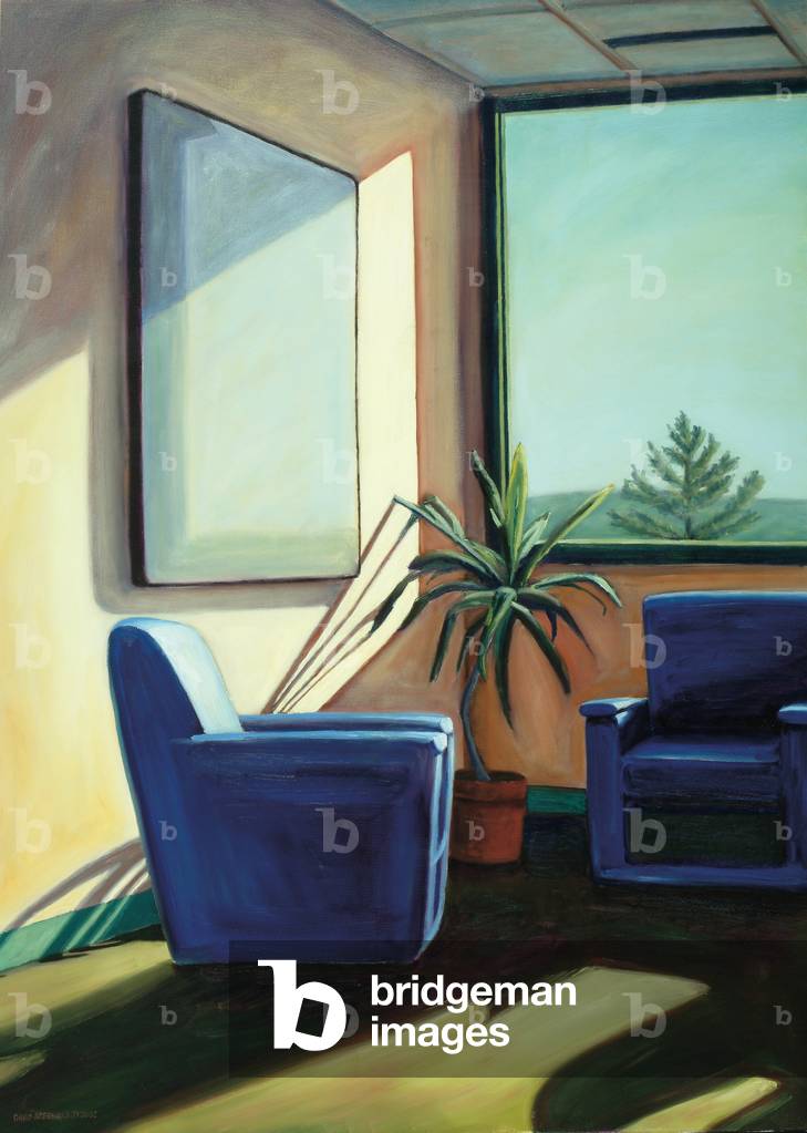 Conversation. Painting by David Arsenault - Bridgeman Images