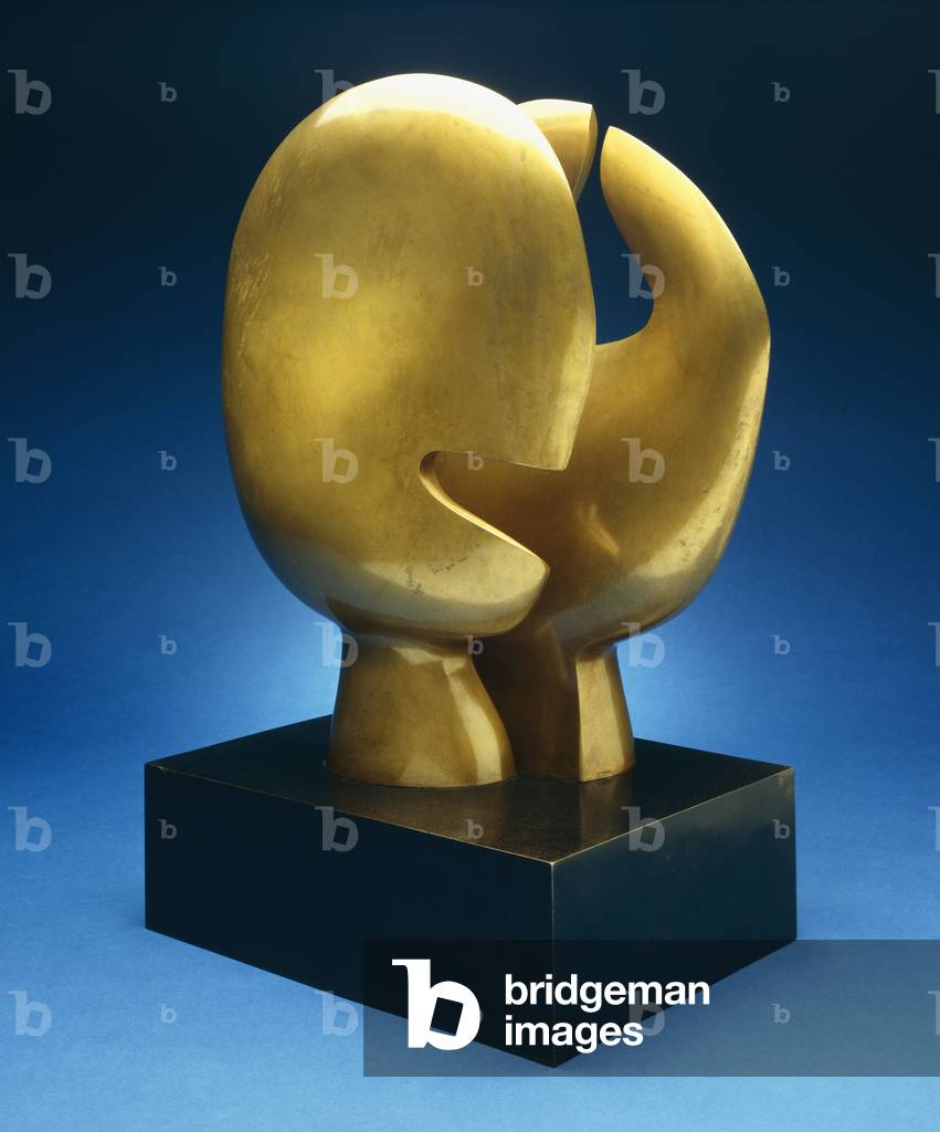 Mondkopf, 1964 (Öl auf Leinwand)