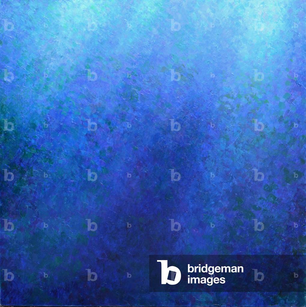 Big Blue (olio su tela)