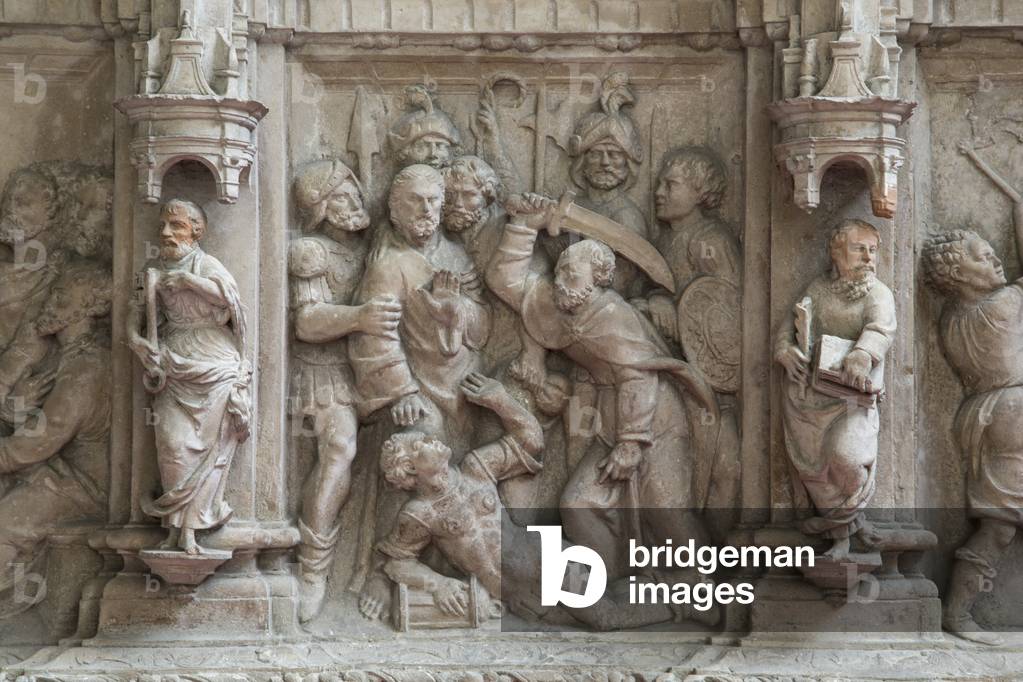 La pala della Passione nella Cappella Saint-Martial.

Opera del 1531 attribuita a Nicolas Gaudinet. Cattedrale