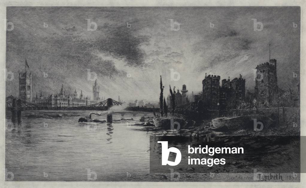 Palazzo Lambeth (acquaforte)