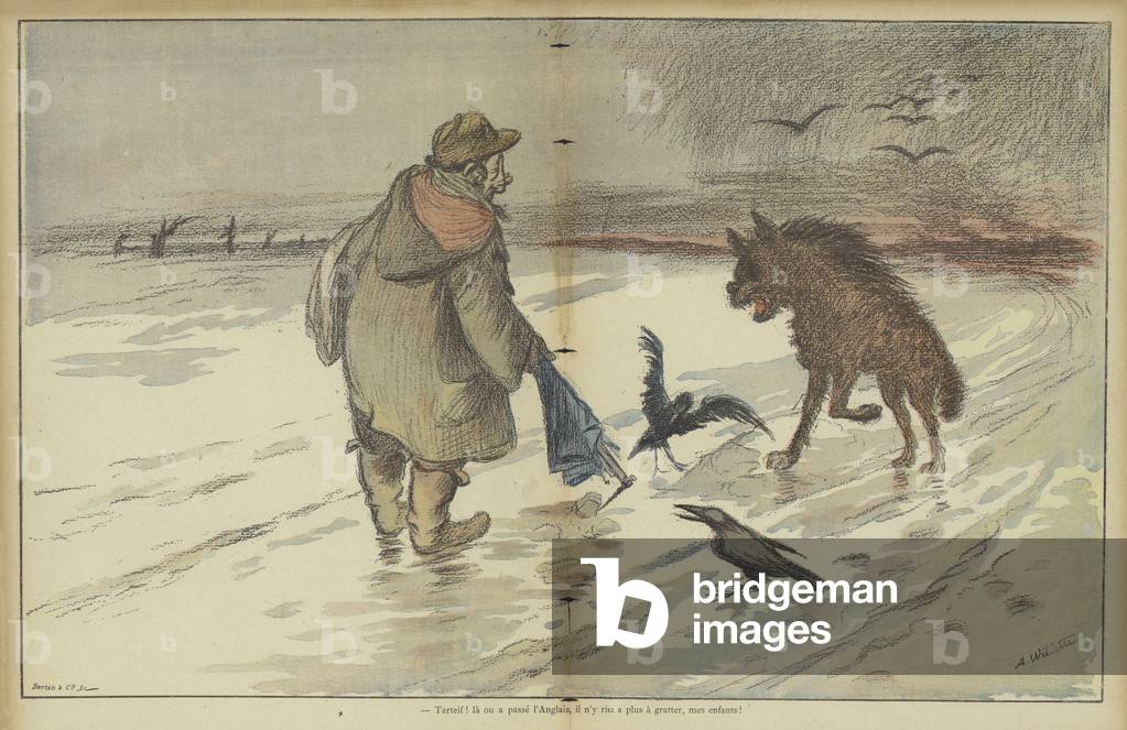 Illustrazione per Le Rire (color lito)