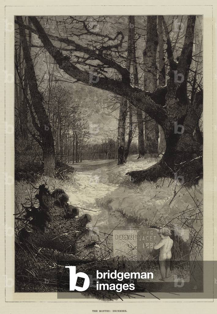 The Months, December (engraving)