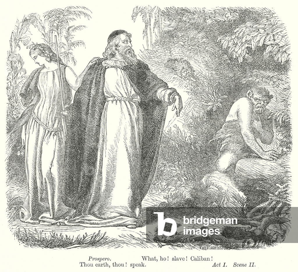 Bild von Gravur "Der Sturm (Kupferstich)" 1801 von Henry Courtney Selous