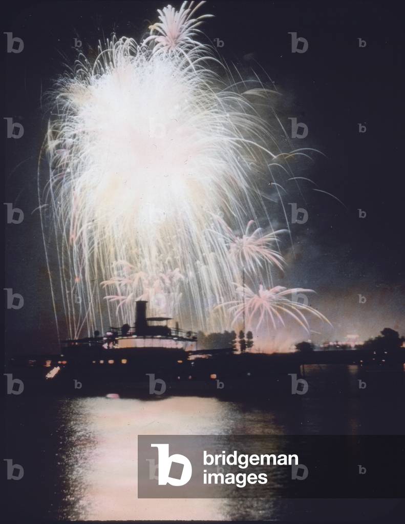 Fuochi d'artificio sul Reno