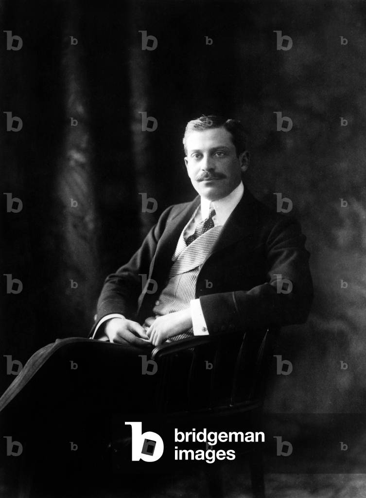 Alphonse de Rothschild (18271905) French banker and collector, in an