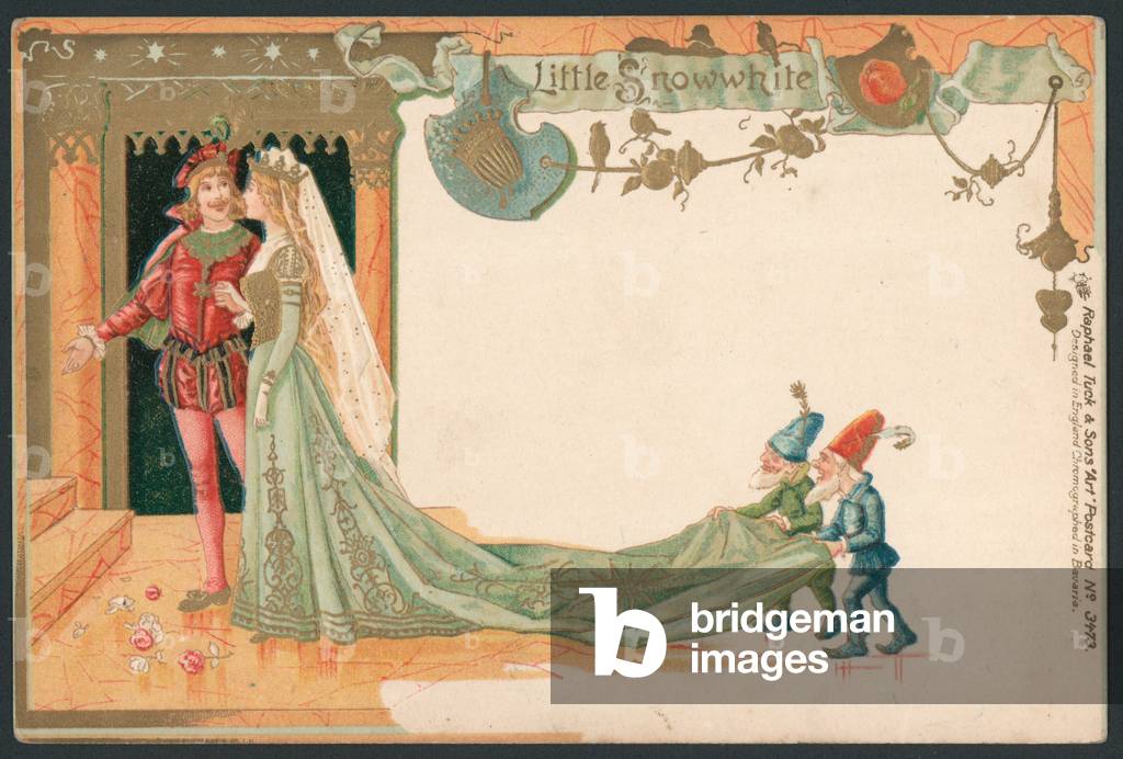 "LIttle Snowwhite (Chromolitho)" von English School