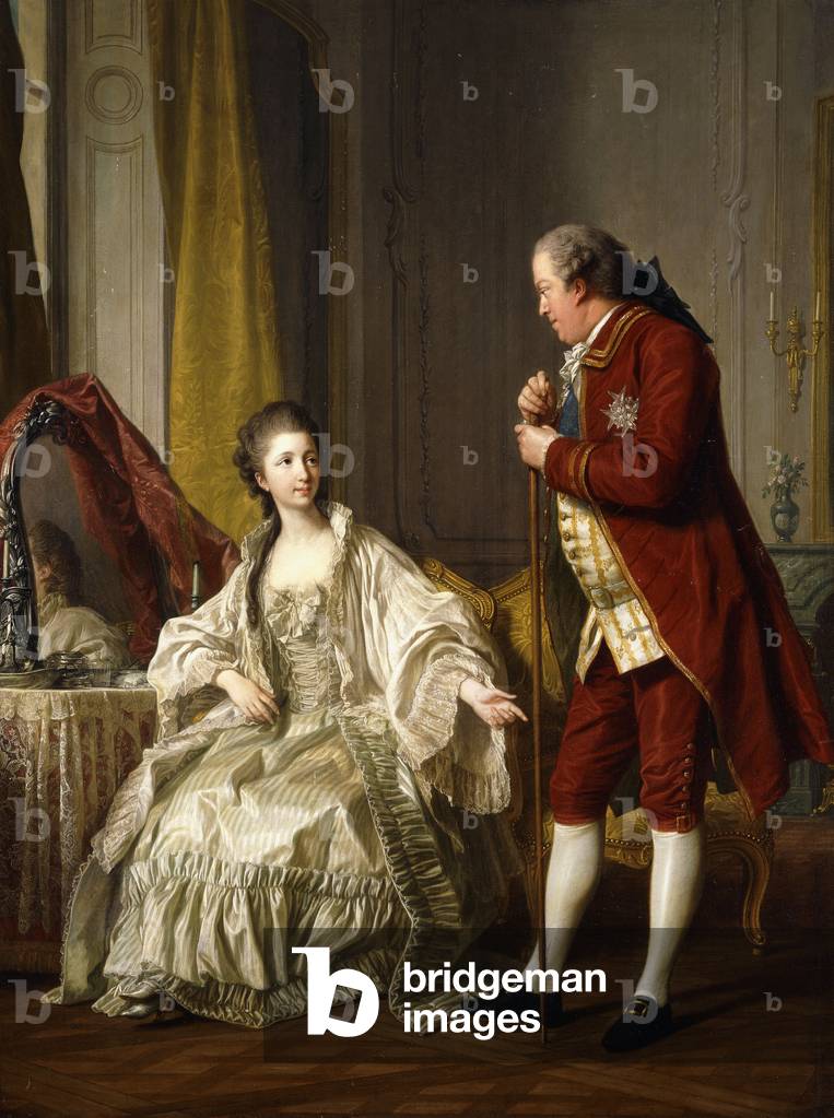 Doppio Ritratto del Marchese e Marchesa de Marigny, 1769 (olio su tela)
