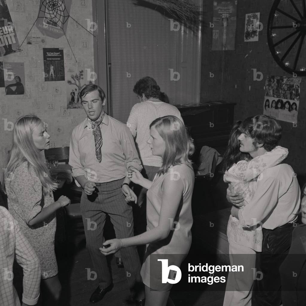 Discoteca a Laxey, Agosto 1969 (foto in b/n)