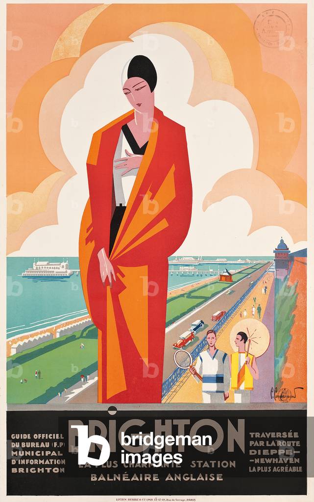 Bild von Plakat "Brighton" 1921 von Pierre Commarmond