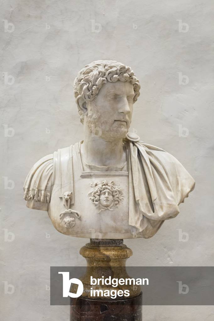 Büste des Hadrian, 117-138 n. Chr. (Marmor)