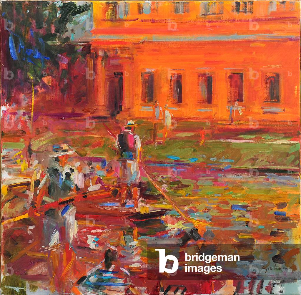 Chariots of Fire, Cambridge, 2021 (olio su tela)
