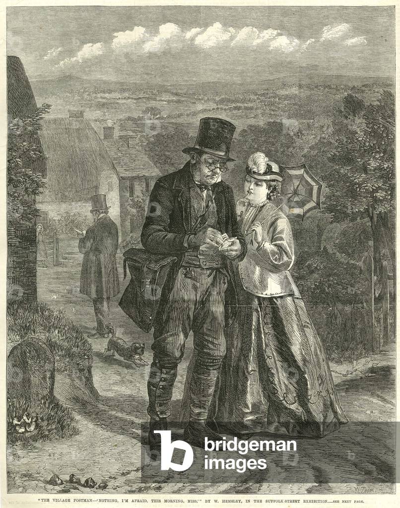 "NLI Magazine Plate" 1860, b/w