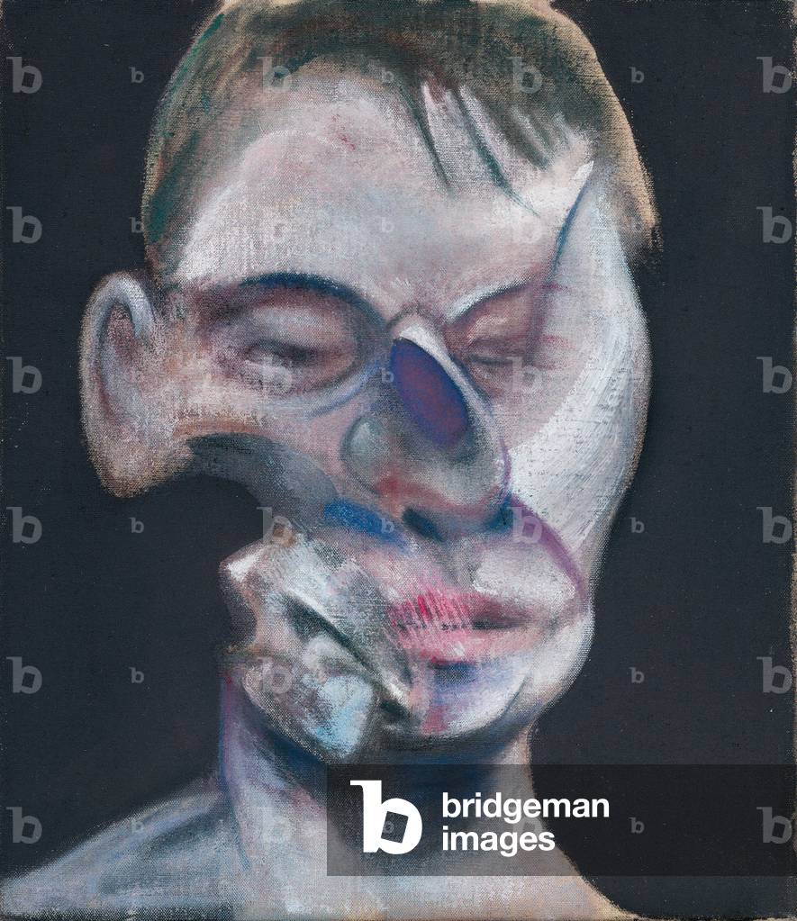 Bild von Gemälde "Drei Studien für Selbstporträt", 1975 von Francis Bacon