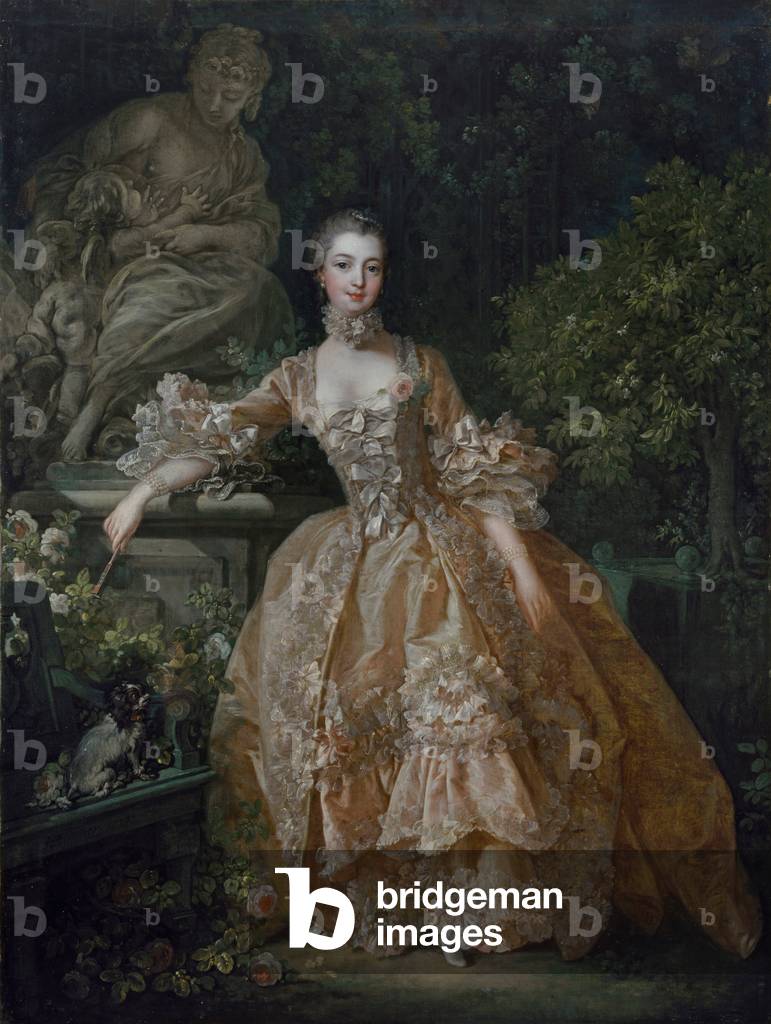 Madame de Pompadour, 1759 (Öl auf Leinwand)