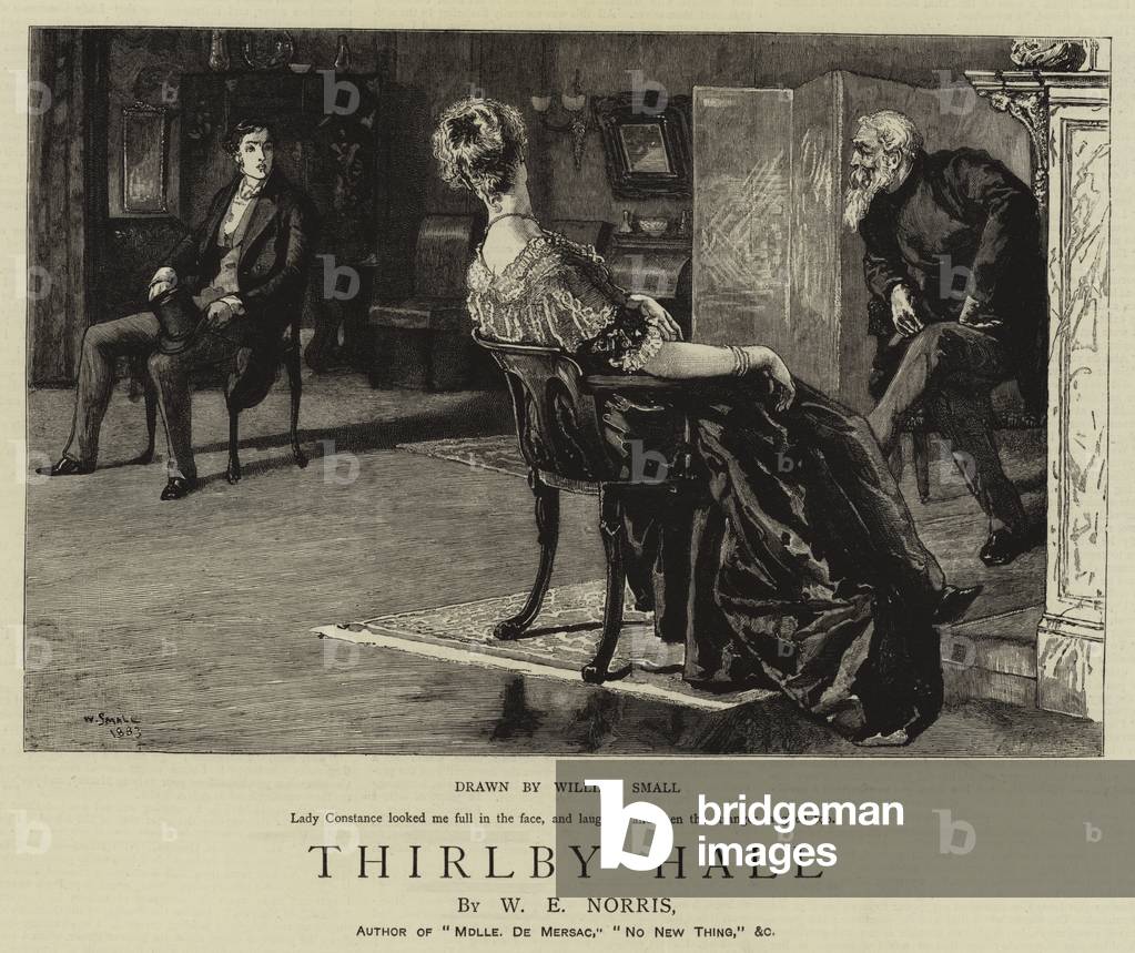 "Sala Thirlby (incisione)" di William Small, b/w