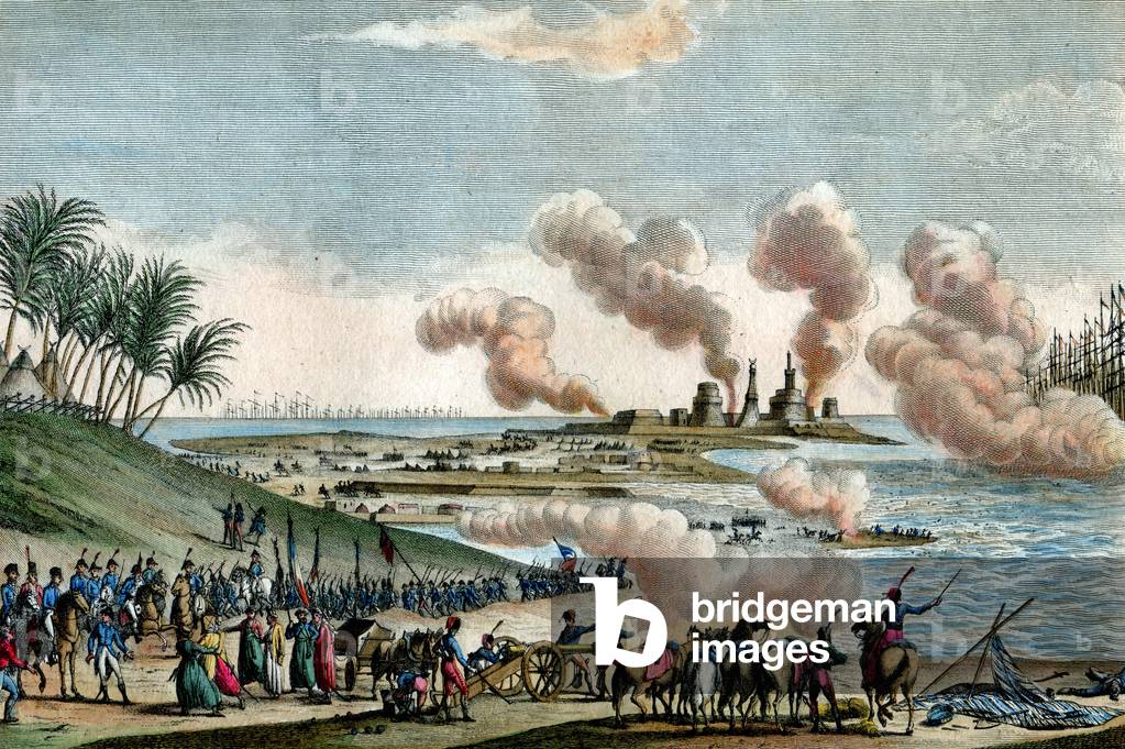 Battaglia di Aboukir, 1794-1804 (incisione)