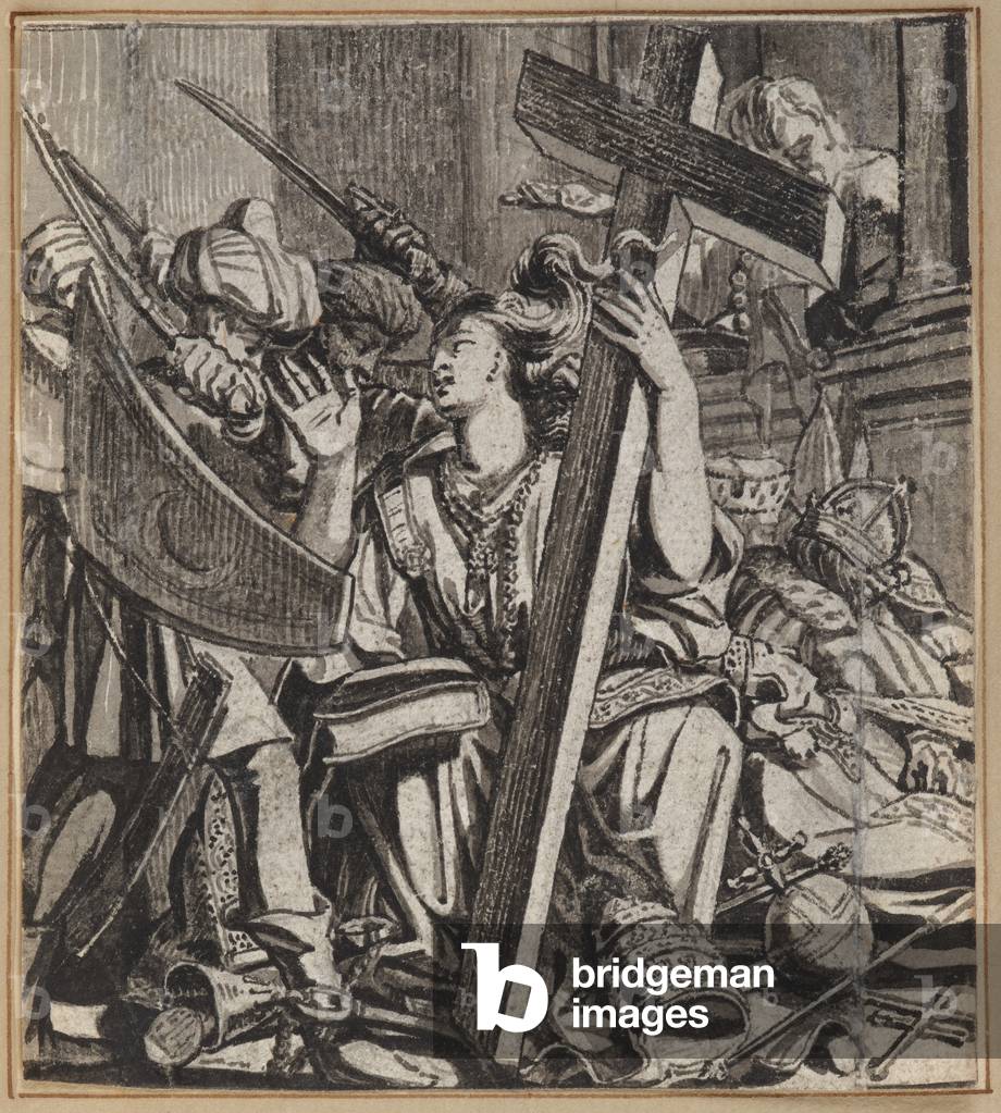 The Faithless Fool, 1660-86 (brush and Indian ink on paper)