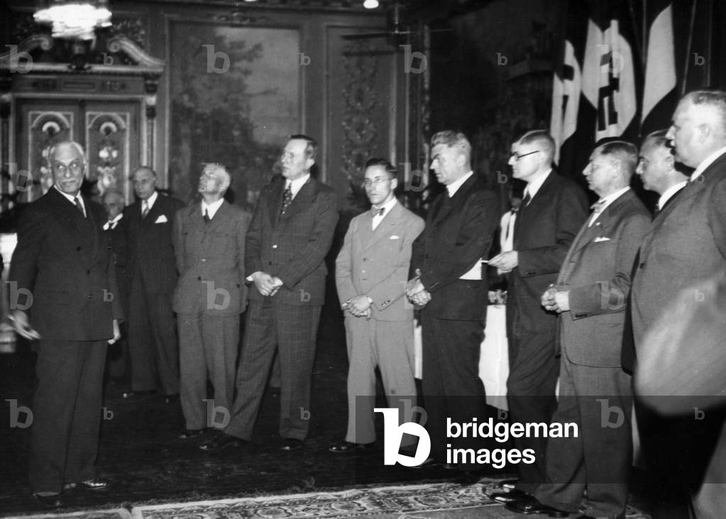 Immagine di Fotografia "Editori di giornali tedeschi a Parigi" 1937