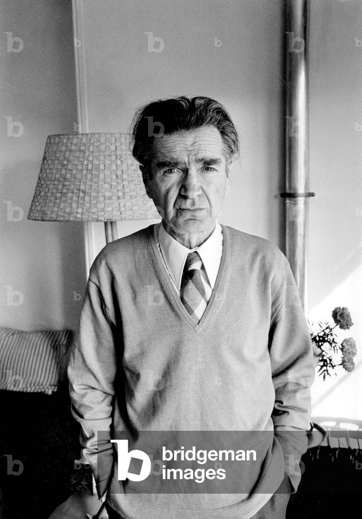 Immagine di Fotografia "Emile Cioran" di Louis Monier, b/w