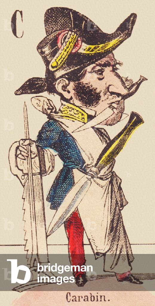 Image de Gravure représentant C : Carabin (Aujourd'hui 1890 par French School