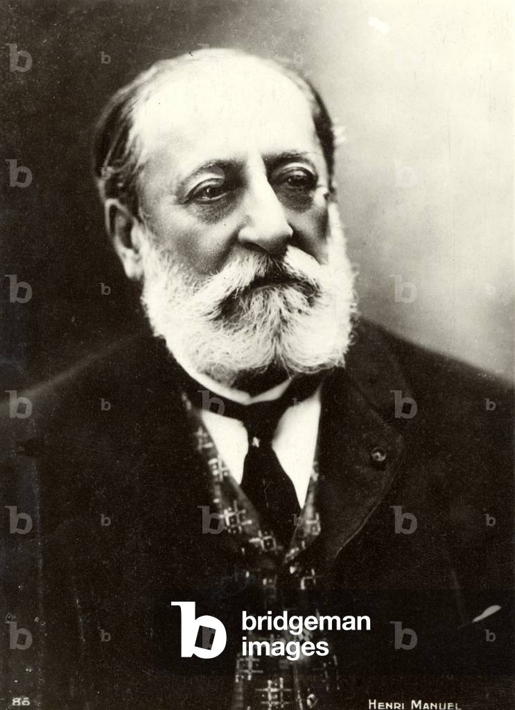 "Camille Saint-Saens ritratto francese"
