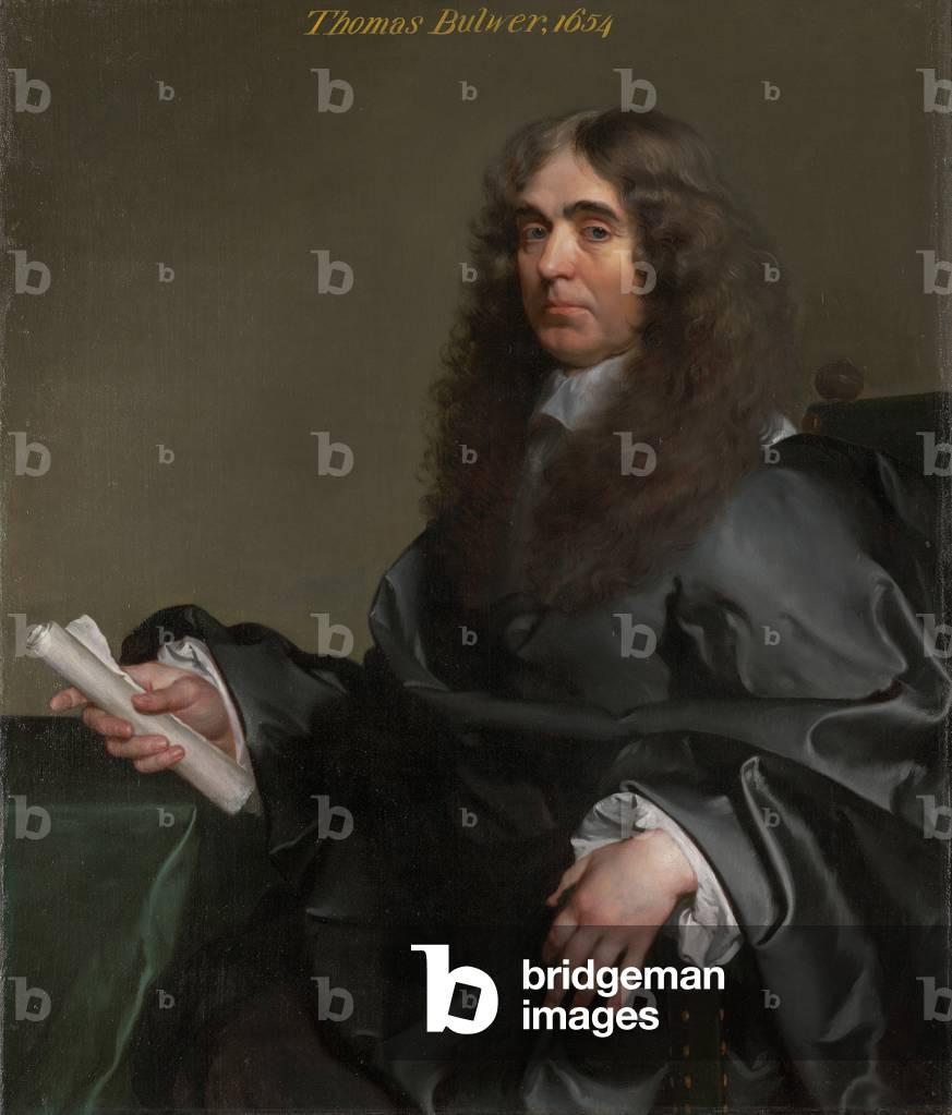 Ritratto di Thomas Bulwer, 1654 (olio su tela)