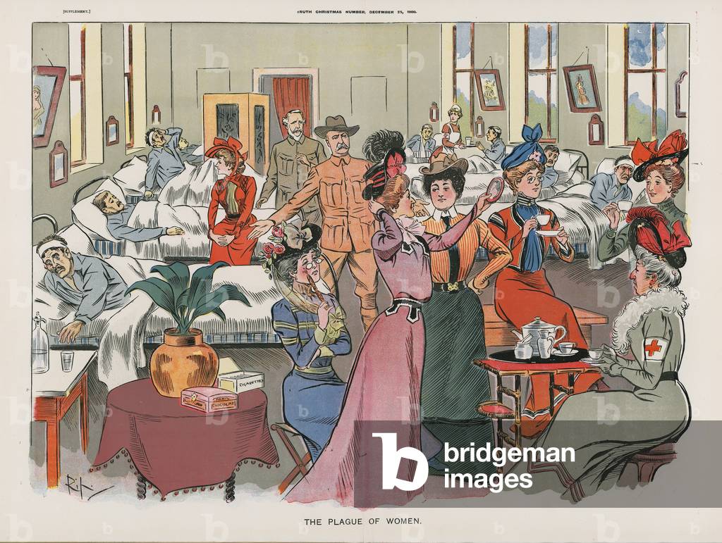 La peste des femmes (coloris litho) par English School