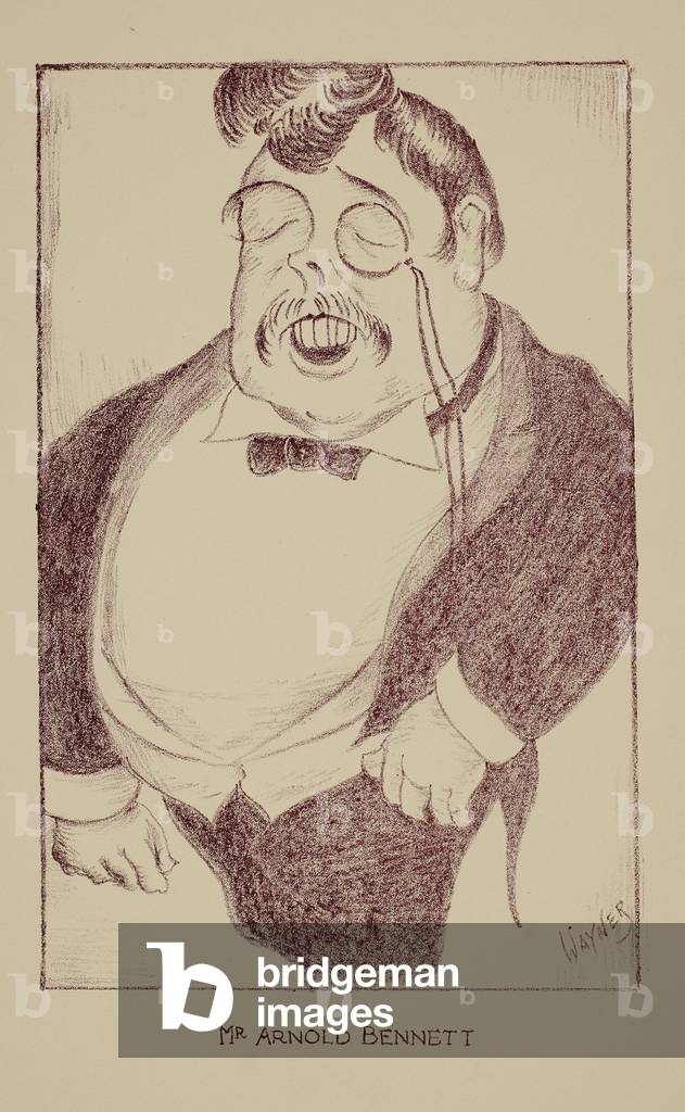 Immagine di Stampa "Arnold Bennett" 1931 di Mark Wayner